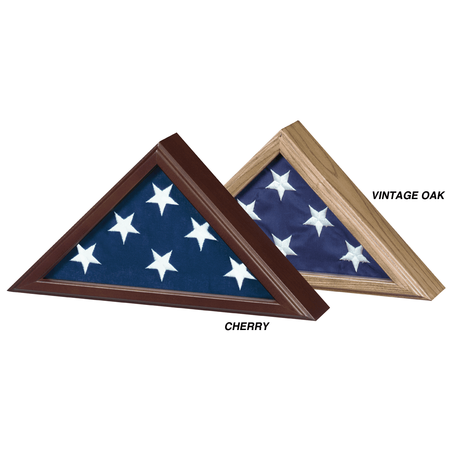 GLOBAL FLAGS UNLIMITED Veteran Flag Case Cherry 205635